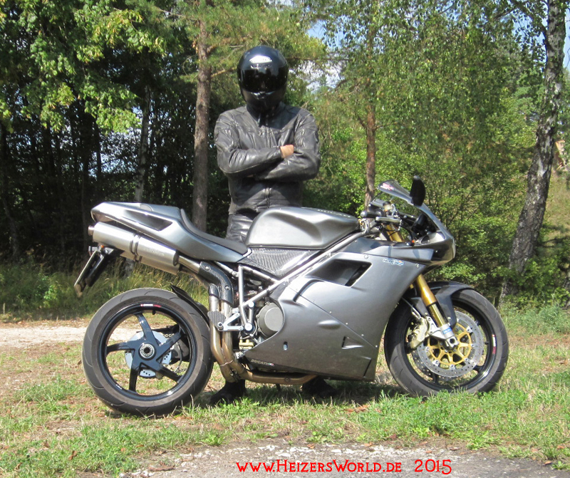 Meine Ducati 996 in Senna-Grau wie das Sondermodel von 1995